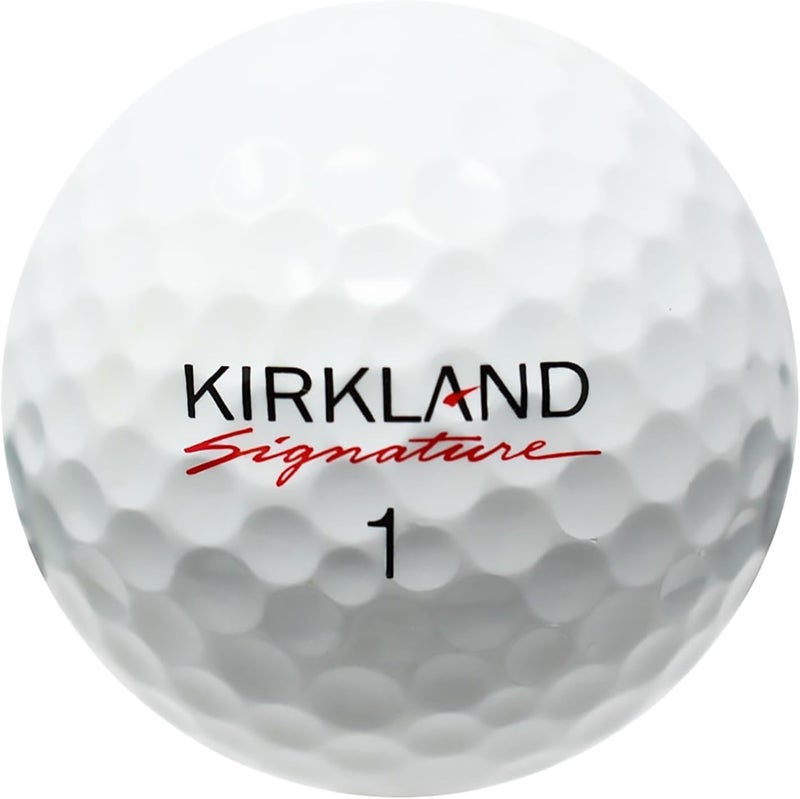LostGolfBalls - 24 Kirkland Signature Golf Balls in Mint Condition, Recycled Used Golf Balls, AAAAA Quality Quality, White - Image 1